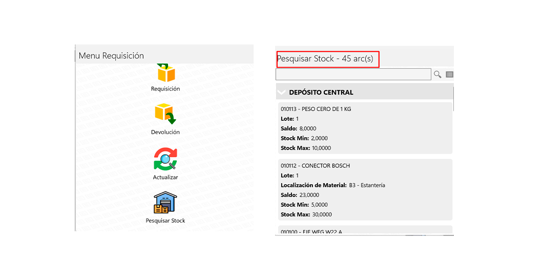 controla tu inventario de en tiempo real - Módulo Móvil